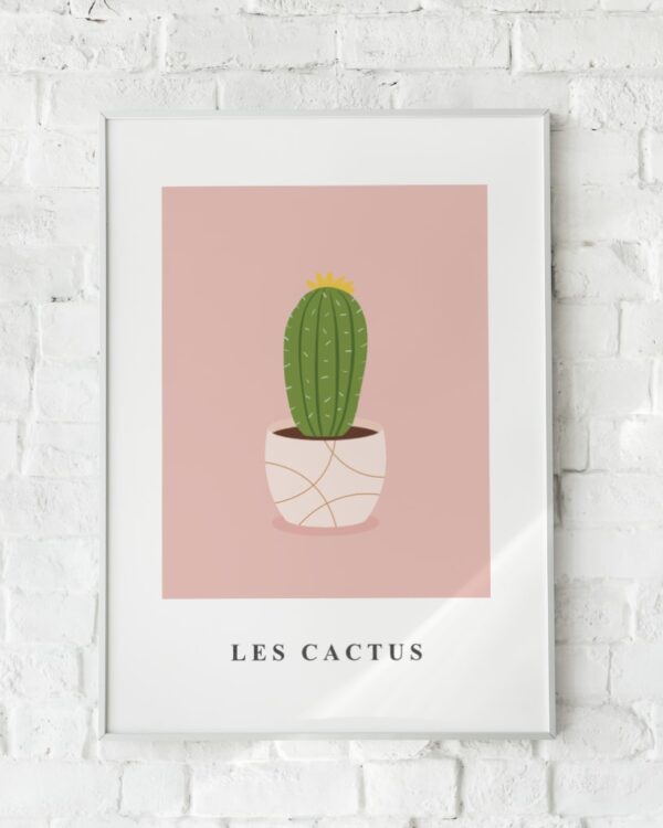 Maerkelig Les CACTUS plakat