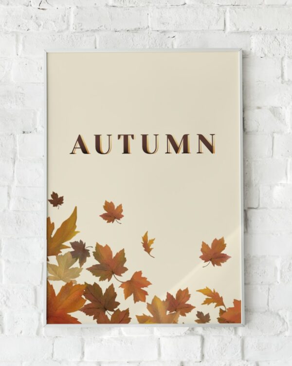 Maerkelig Autumn Plakat