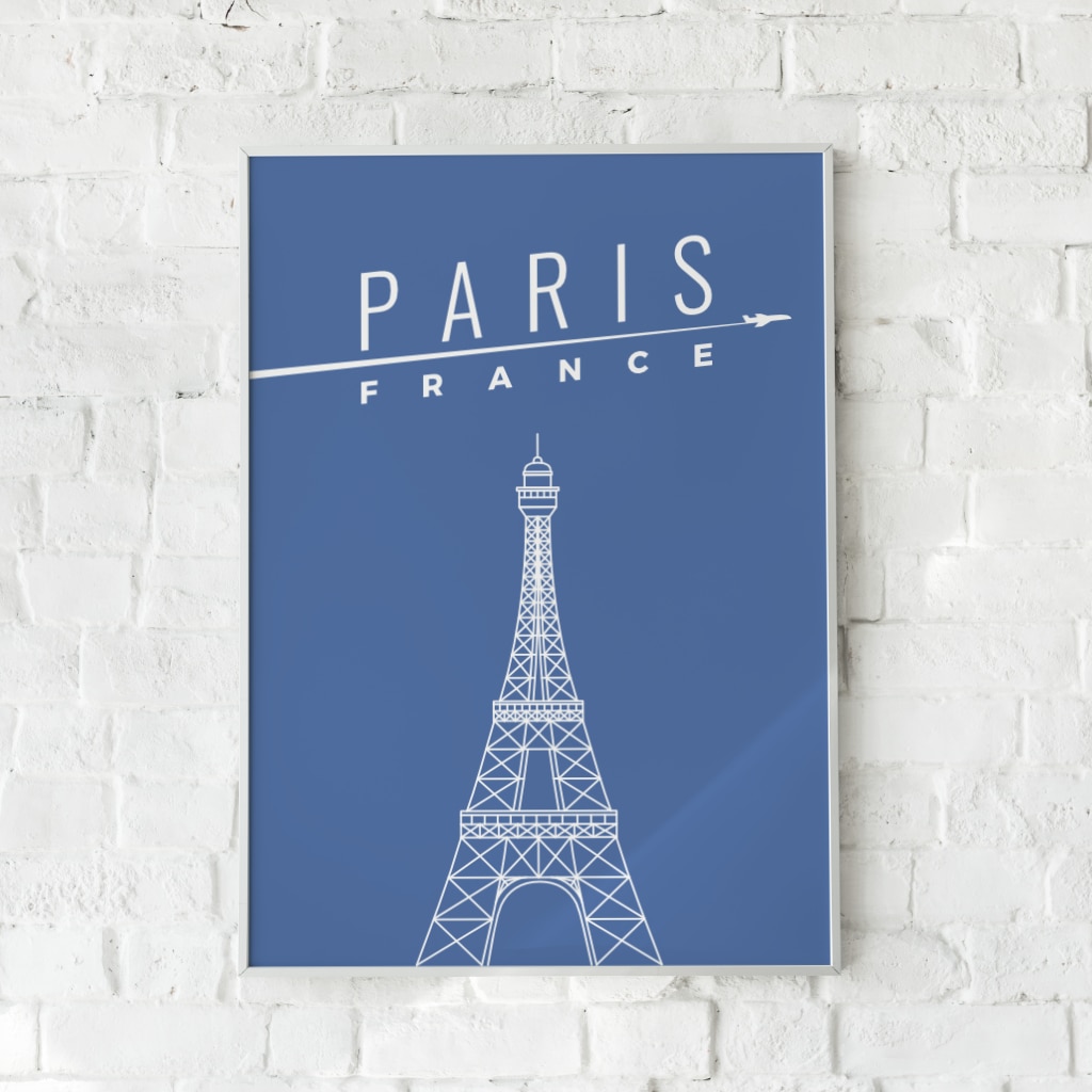 Maerkelig Paris plakat