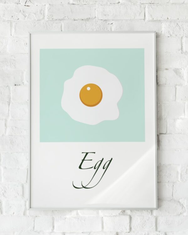 Maerkelig Egg Plakat