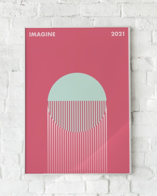 Maerkelig Imagine Plakat