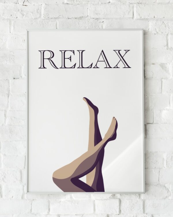 Maerkelig Relax plakat